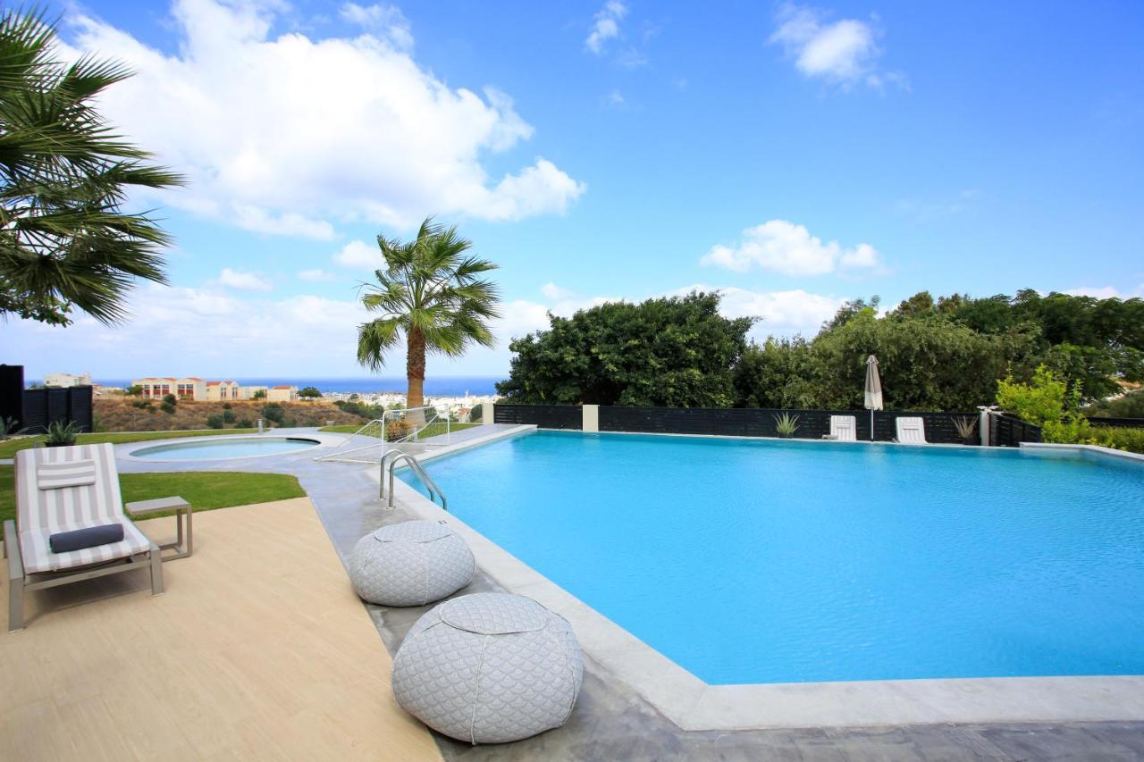 Orama Luxury Villa 4 Bedrooms With Private Pool Hersonissos  Exterior foto