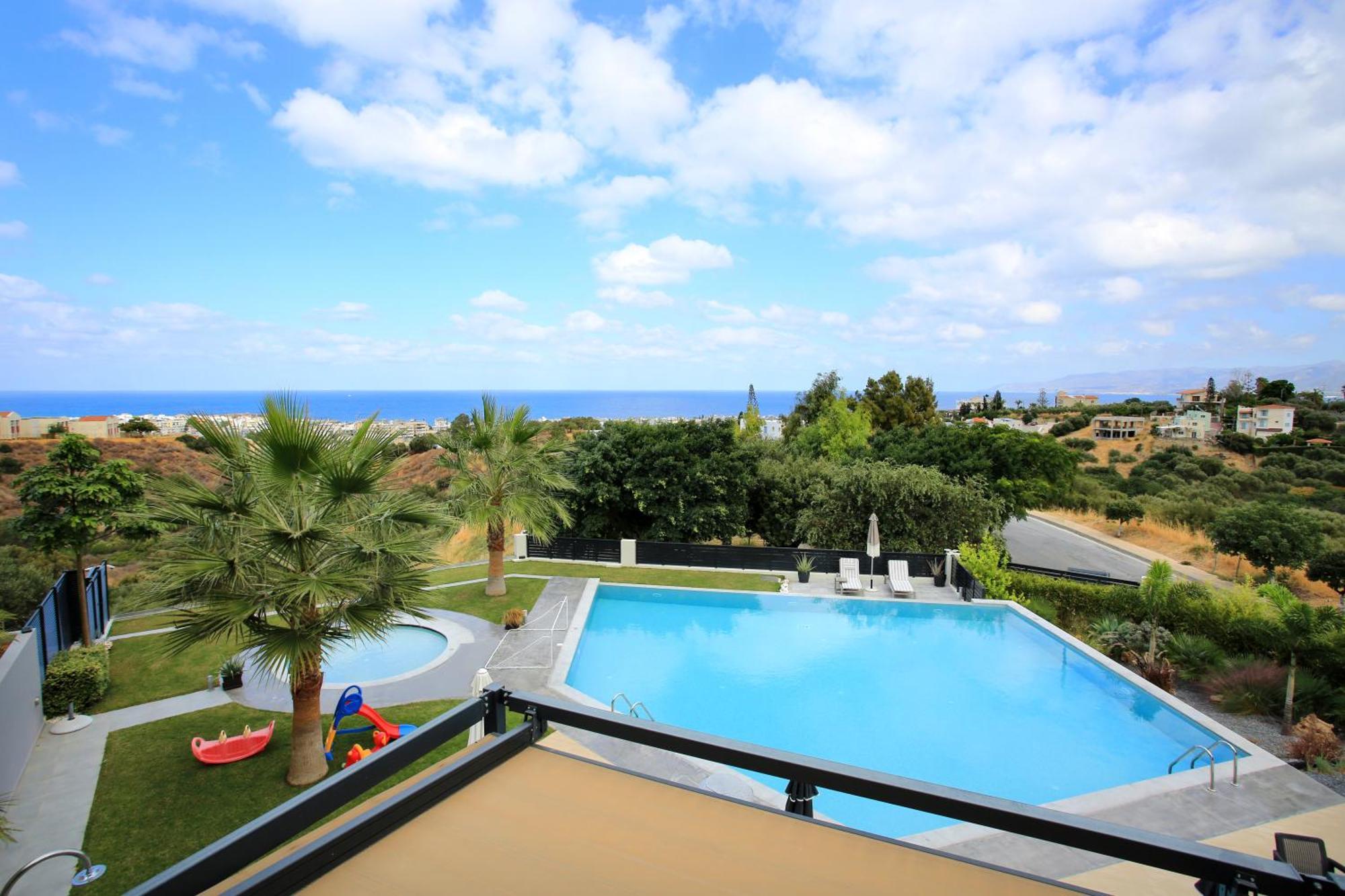 Orama Luxury Villa 4 Bedrooms With Private Pool Hersonissos  Exterior foto